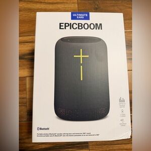 Ultimate Ears EPICBOOM Bluetooth Speaker Waterproof Portable UE Epic Boom NEW